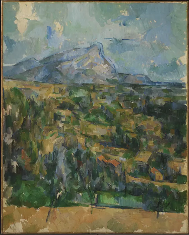 لوحة «جبل سانت فيكتوار» — بول سيزان، 1904